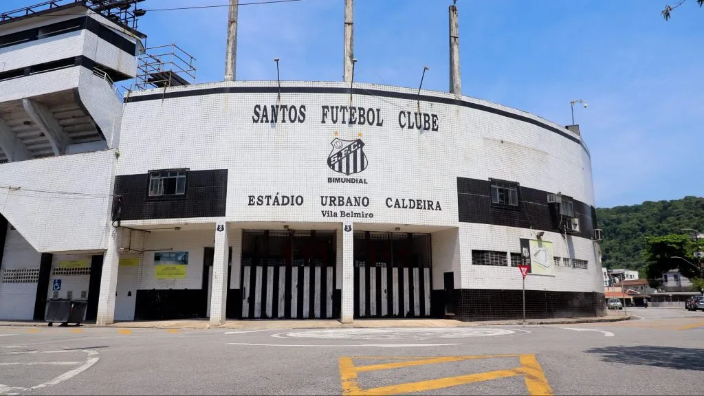 Santos define o local para clássico. Foto: Reinaldo Campos/AGIF