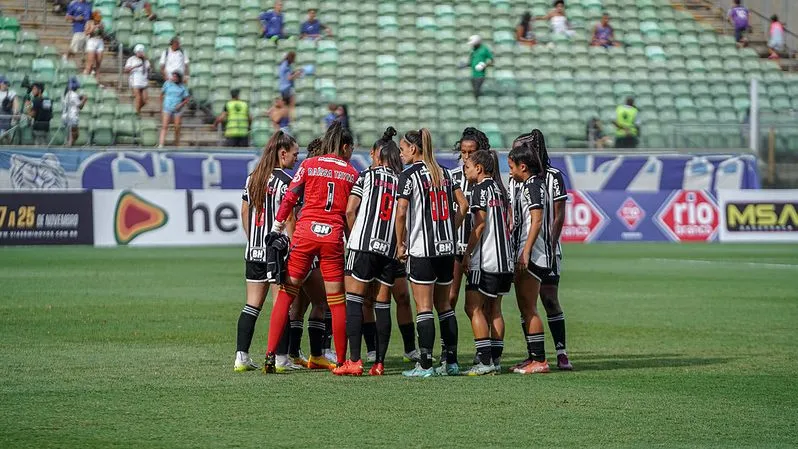 Vingadoras no campeonato mineiro. Foto: Fabio Pinel / Atlético