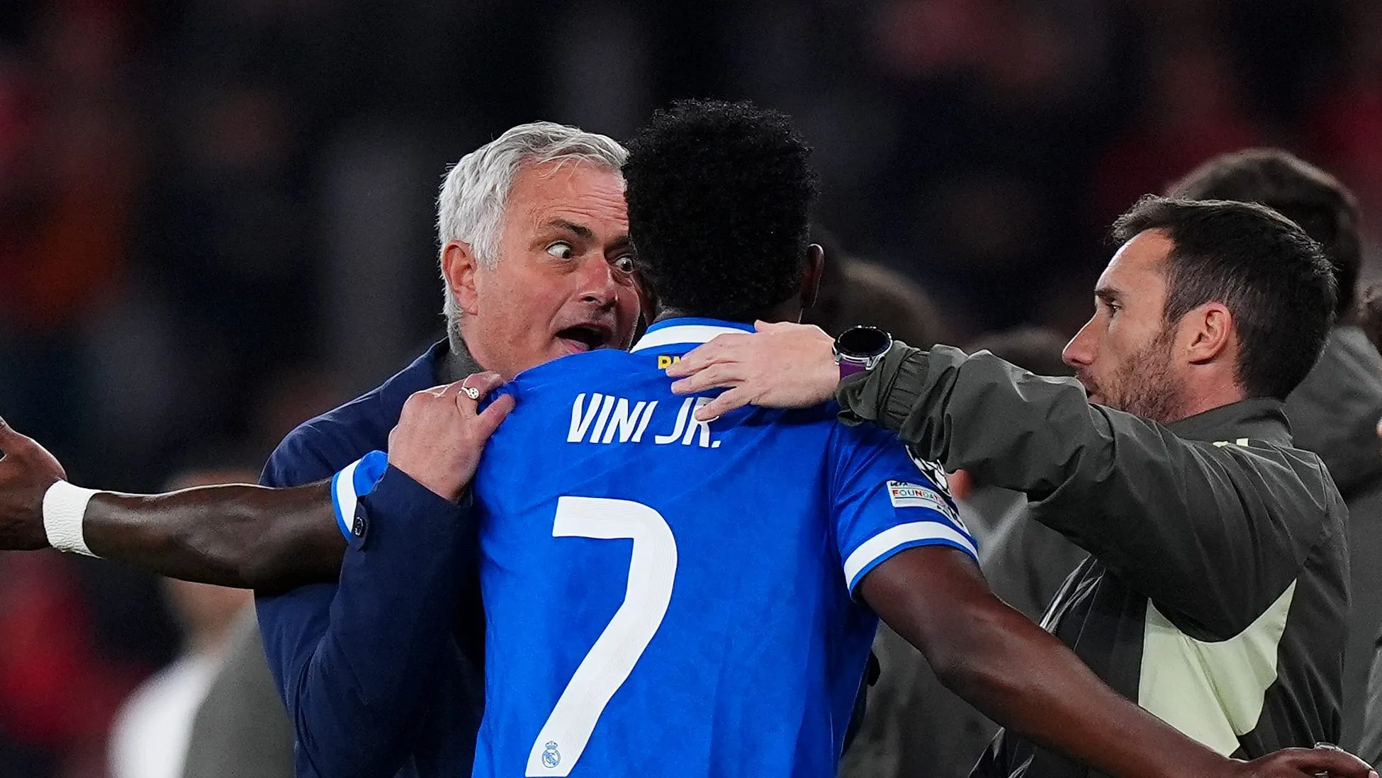 Foto: Angel Martinez/Getty Images – Vinícius Júnior acusa jogador do Benfica de ter cometido racismo.