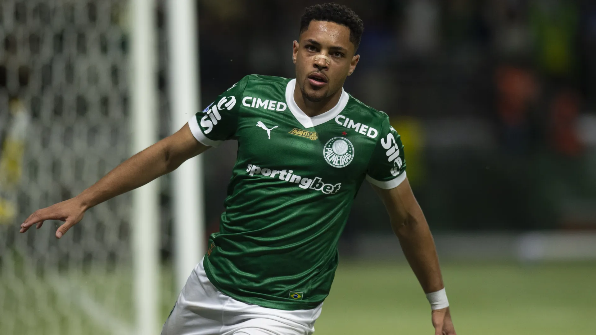 Vitor Roque pode fazer a diferença no Palmeiras – Foto: Anderson Romão/AGIF