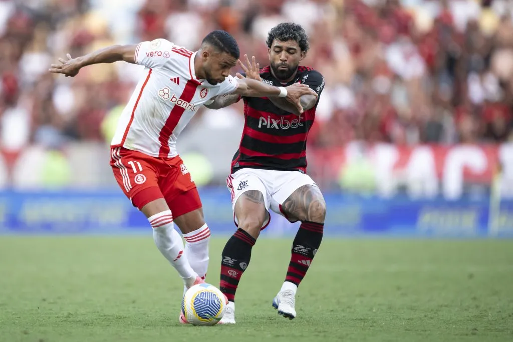 Último jogo entre eles terminou com vitória do Mengo por 3 a 2. Foto: Jorge Rodrigues/AGIF