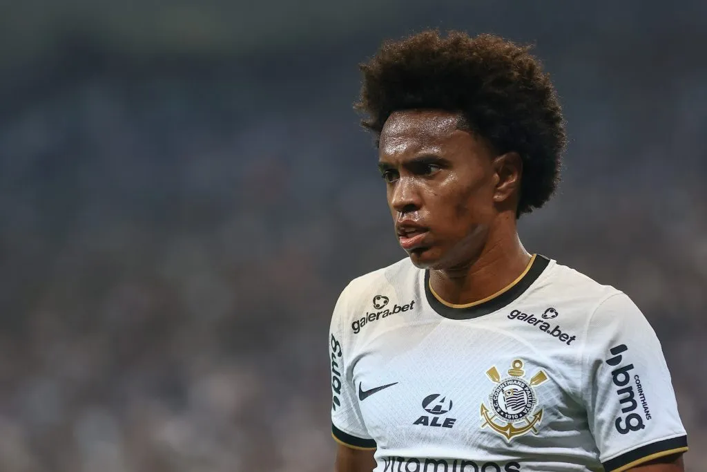 SP – Sao Paulo – 22/06/2022 – COPA DO BRASIL 2022, CORINTHIANS X SANTOS – Willian jogador do Corinthians durante partida contra o Santos no estadio Arena Corinthians pelo campeonato Copa do Brasil 2022. Foto: Marcello Zambrana/AGIF