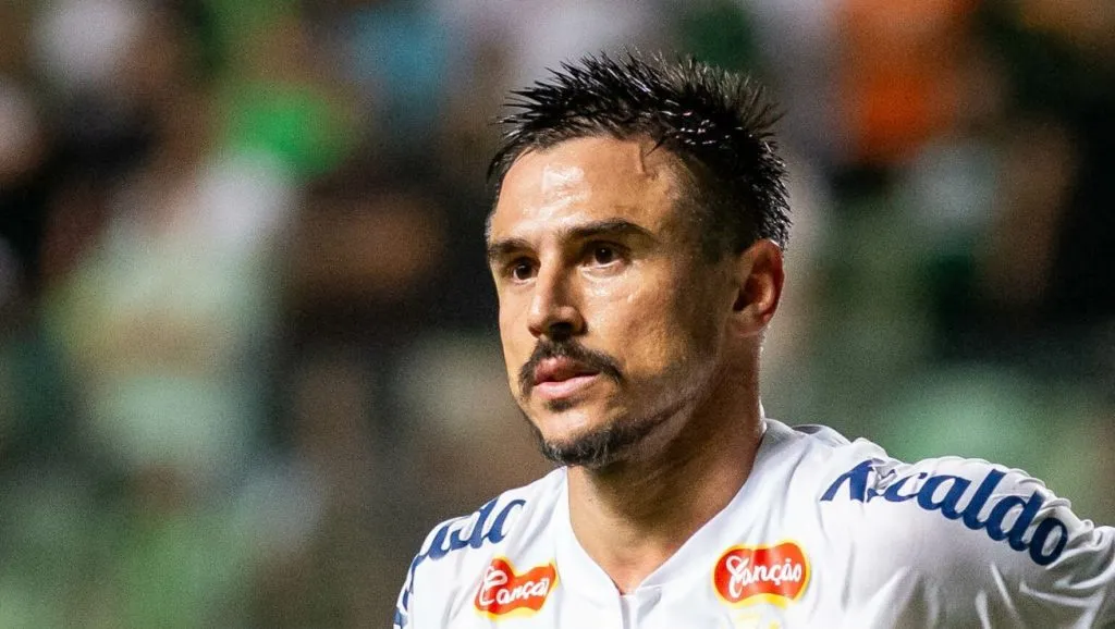 Willian Bigode, atacante do Santos. Foto: Fernando Moreno/AGIF