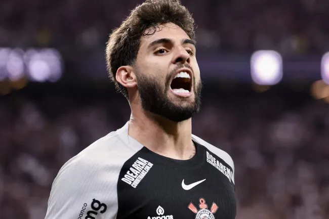 Yuri Alberto pelo Corinthians – Foto: Marcello Zambrana/AGIF