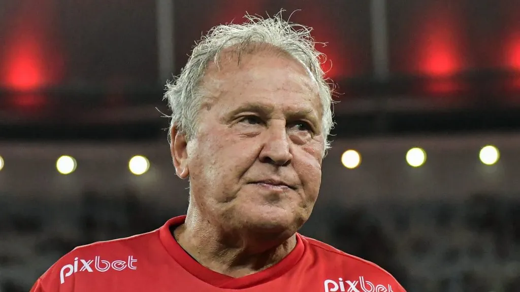 Zico durante jogo das estrelas de 2022.