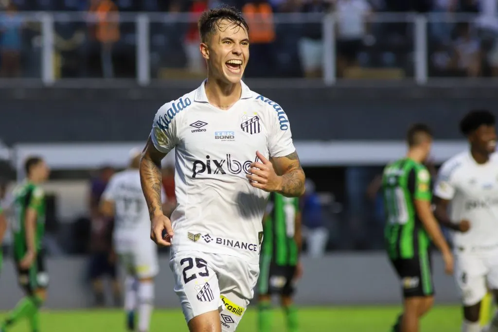 Zanocelo não teve espaço no Santos e foi cedido ao Estoril recentemente – Foto: Fernanda Luz/AGIF