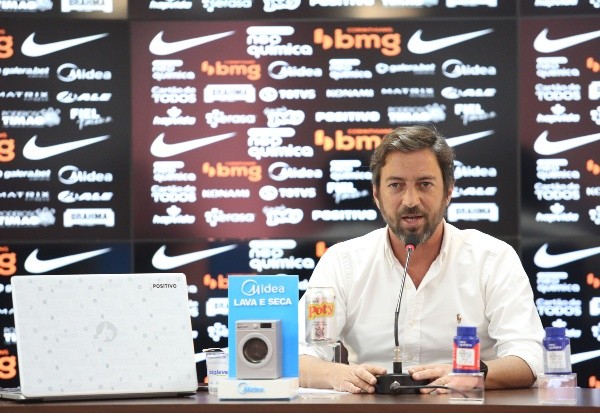 Foto: Agência Corinthians – Rodrigo Coca – Duílio reprovou a atitude do Athletico-PR, em nota, o Timão chegou a classificar como “absurda” a postura dos paranaenses