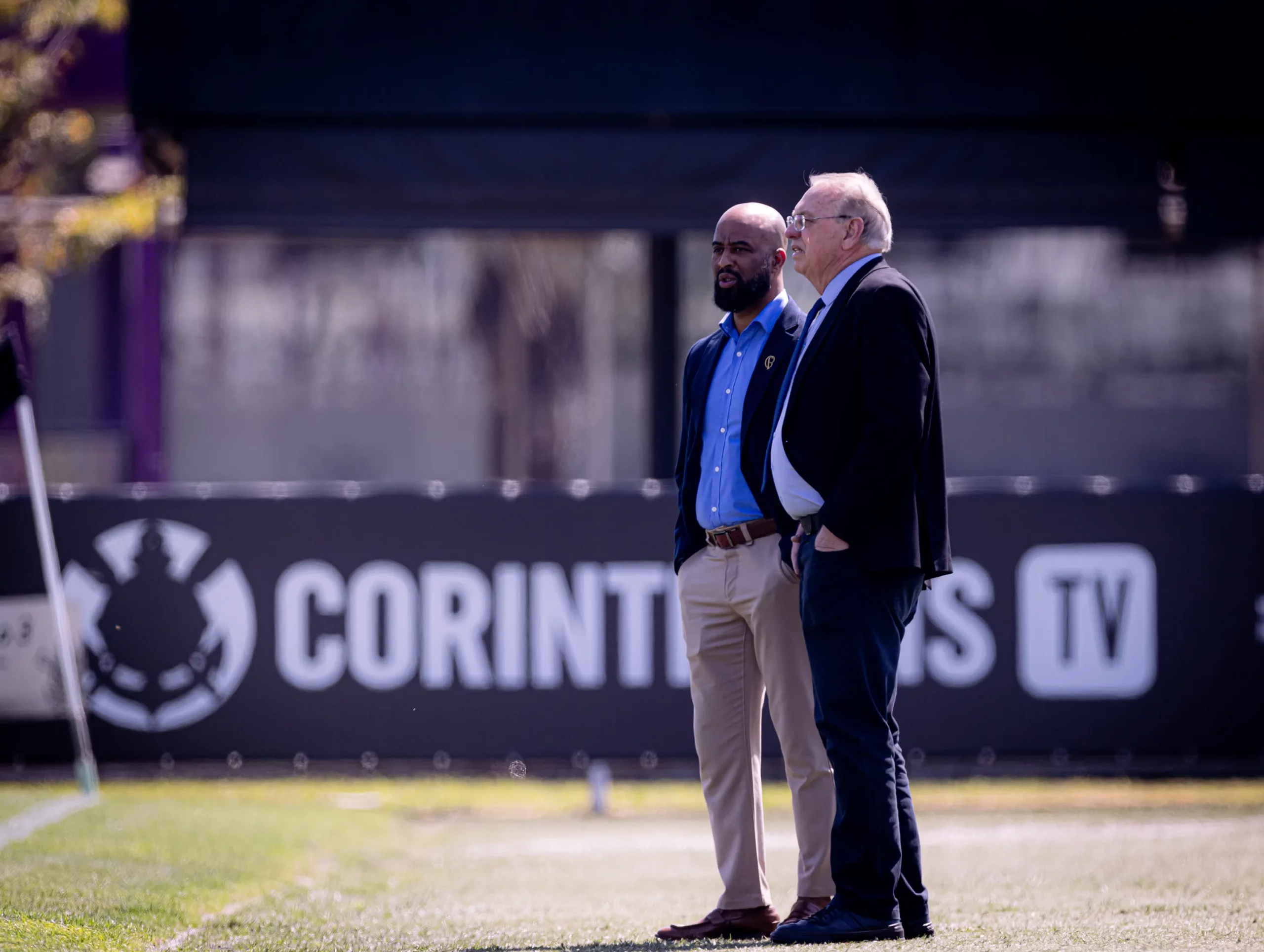Gaviões pede ‘paz interna’ e coloca Stabile contra o relógio em momento crítico do clube — Foto: Rodrigo Coca/Agência Corinthians