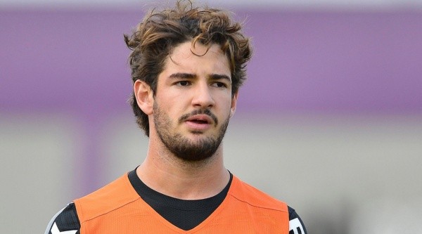 Alexandre Pato. Treino do Corinthians no CT Joaquim Grava. 13 de Agosto de 2013, Sao Paulo, Sao Paulo, Brasil. Foto: Mauro Horita/AGIF