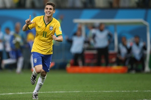 Agif/Fernando Soutello – Oscar marcou gol na Neo Química Arena jogando pelo Brasil