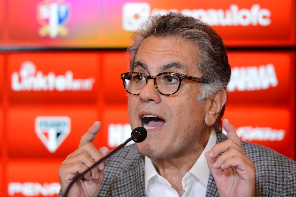 Foto:Mauro Horita/AGIF – Carlos Miguel Aidar se envolveu com polêmica com Paulo Nobre em 2014; Olivério Júnior assessorou ex-cartola