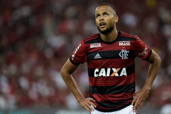 Foto: Thiago Ribeiro/AGIF – Geuvânio disputou 43 jogos entre os anos de 2017 e 2018 pelo Flamengo