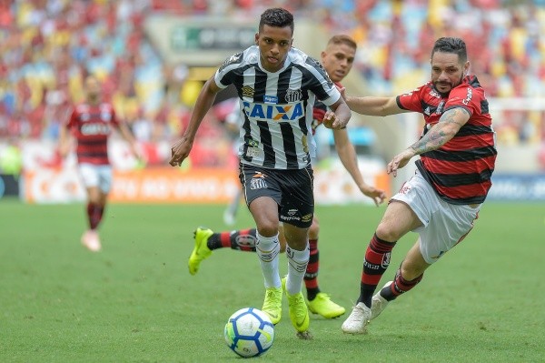 Agif/Thiago Ribeiro – Rodrygo poderia ter sido jogador do Liverpool.