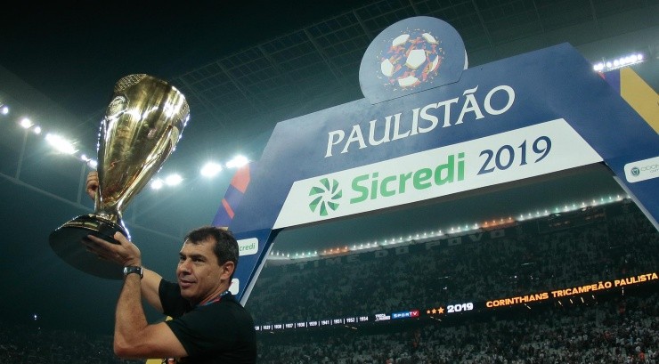 Foto: Marcello Zambrana/AGIF - Carille foi campeão pelo Timão.