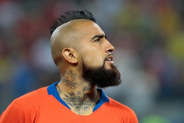 Foto: Marcello Zambrana/AGIF – Vidal tem seu nome especulado no Flamengo para 2022