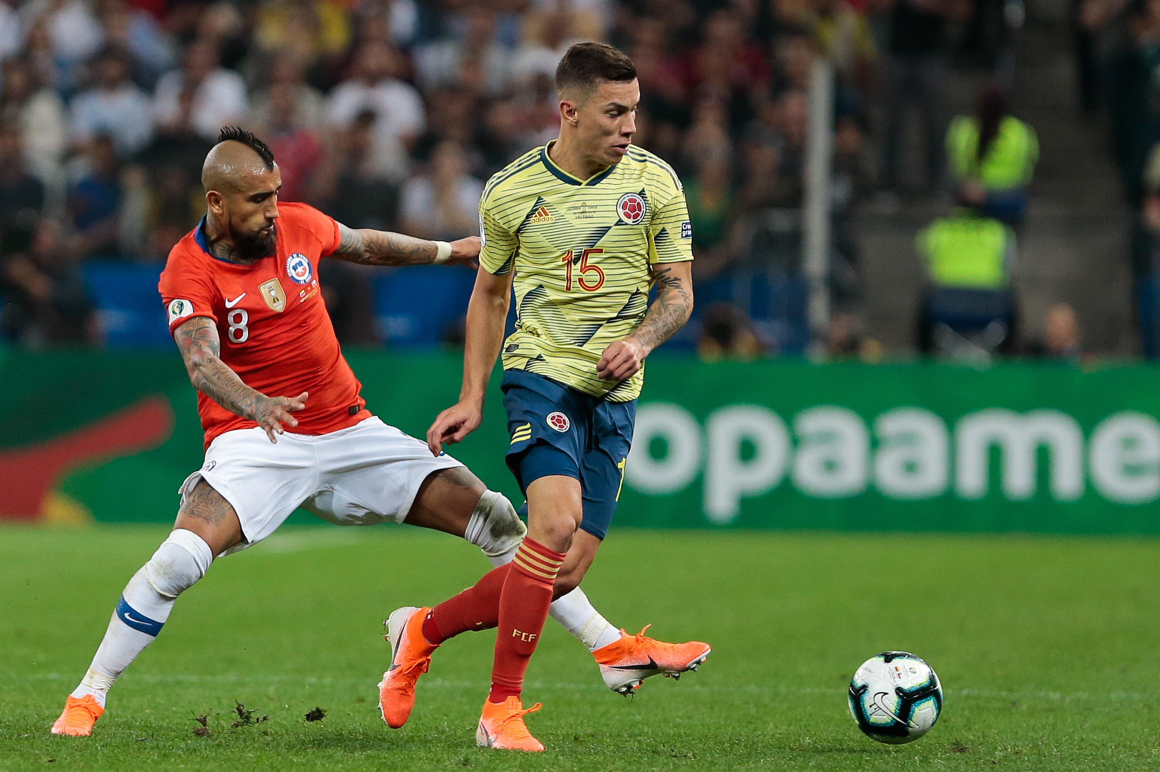 Agif/ Marcello Zambrana – Uribe defende a seleção da Colômbia