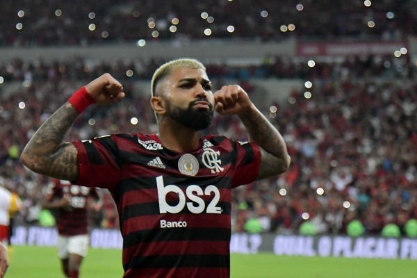 Agif/Thiago Ribeiro – Gabriel Barbosa decidiu contra o Inter na Libertadores de 2019