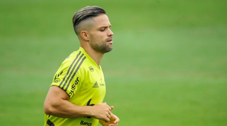 Diego Ribas está de volta ao Flamengo após se recuperar de uma lesão na coxa. Foto:Allan Carvalho/AGIF
