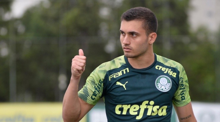 Luan Silva nã deve continuar no Palmeiras em 2022. Foto:     Bruno Ulivieri/AGIF