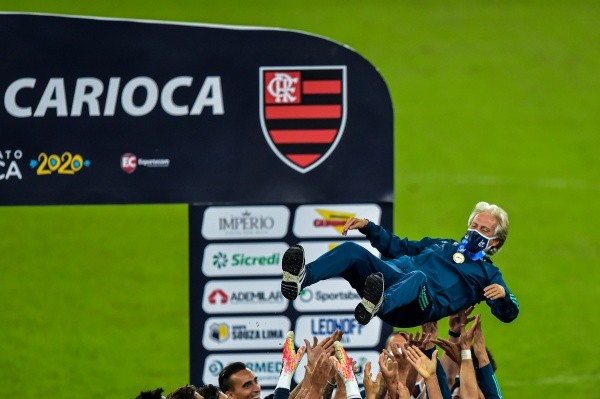 Foto:Thiago Ribeiro/AGIF | Jorge Jesus ganhou tudo que pôde pelo Flamengo