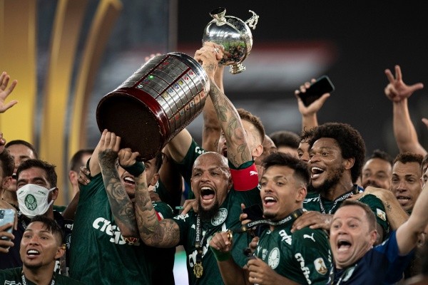 Foto: Jorge Rodrigues/AGIF – Palmeiras conquistou a Libertadores em cima do Santos
