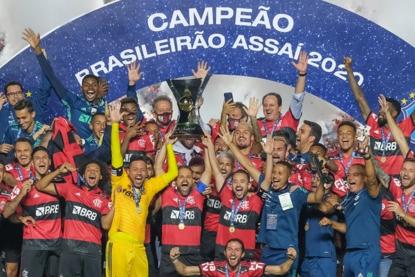 Foto: Marcello Zambrana/AGIF – Flamengo campeão Brasileiro de 2020