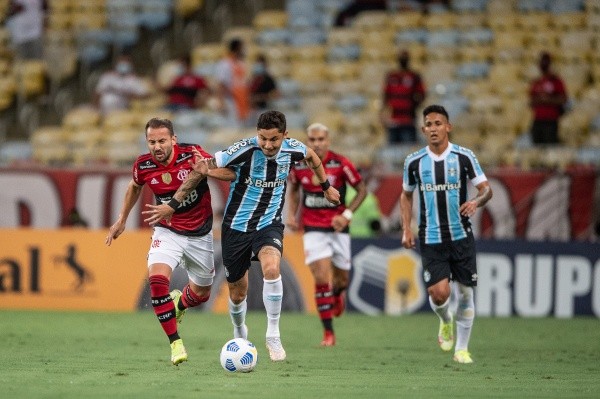 Flamengo x Grêmio. (Foto: Thiago Ribeiro/AGIF)