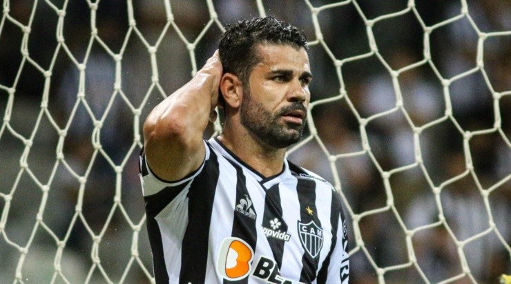 Foto: Fernando Moreno/AGIF - Diego Costa estava desempregado desde a sua saída do Galo.
