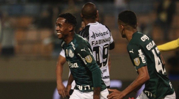 O Palmeiras terminou a temporada vencendo o Ceará por 1 a 0. Foto:Ettore Chiereguini/AGIF