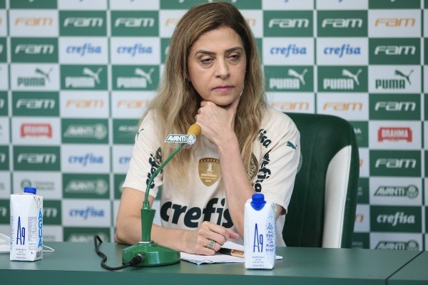 Jogadoras do Palmeiras se manifestam após declaração de Leila sobre futebol feminino (Foto: Ettore Chiereguini/AGIF)