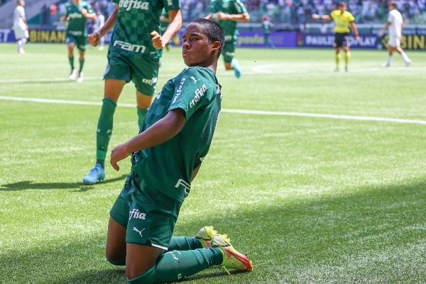 Foto: Marcello Zambrana/AGIF – Endrick é um dos destaques do Palmeiras na temporada