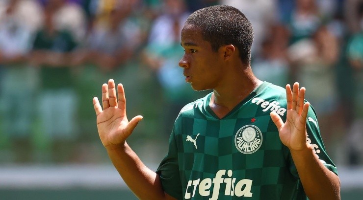 Foto: Marcello Zambrana/AGIF - Endrick segue em alta no Palmeiras.