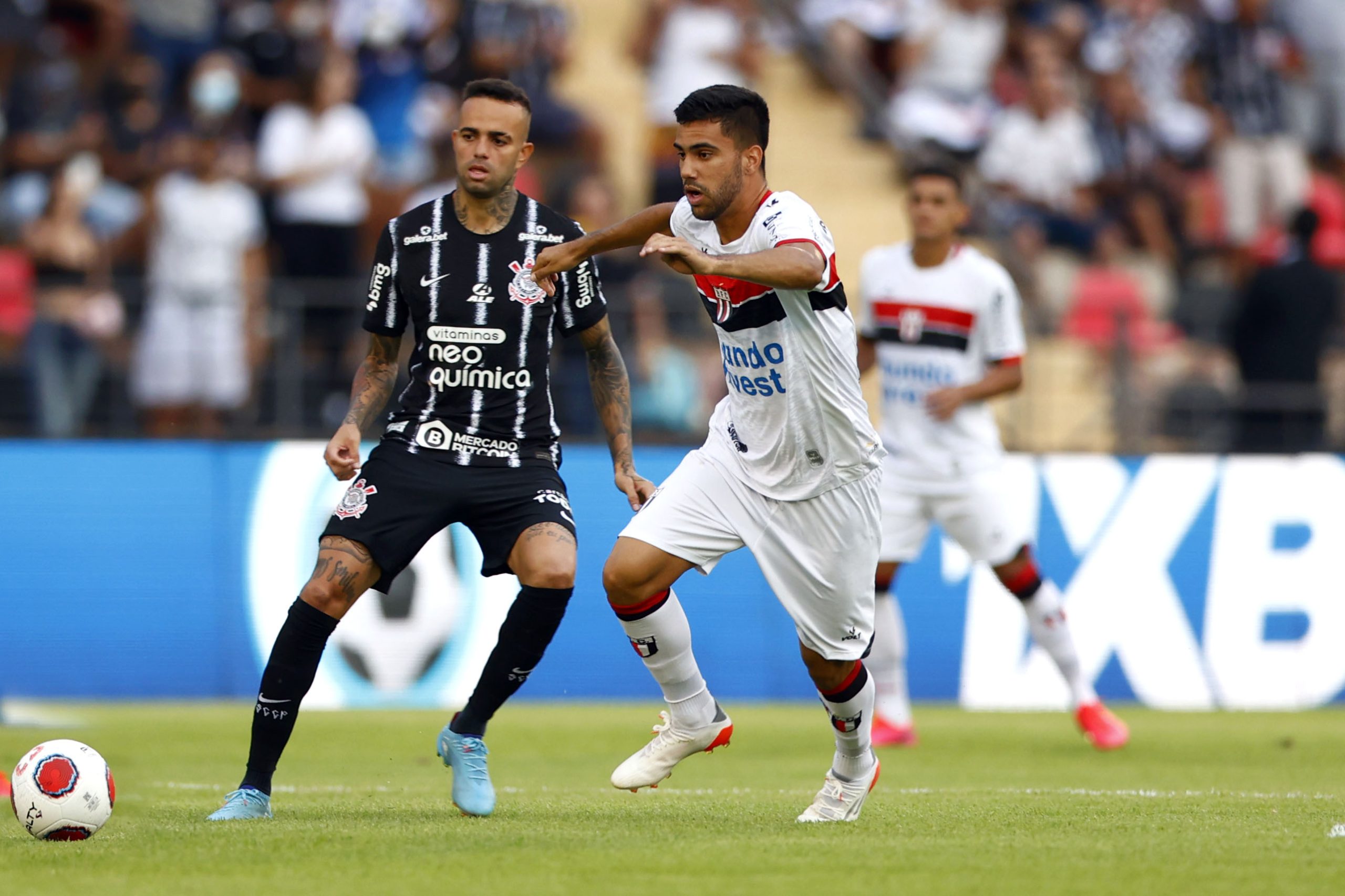 Foto: Thiago Calil/AGIF – Luan não entrou em campo contra a Portuguesa-RJ