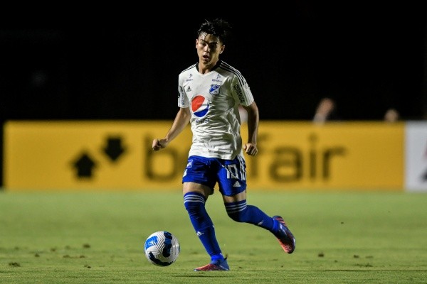 Foto: Thiago Ribeiro/AGIF – Daniel Ruiz é o camisa 10 do Millonários, da Colômbia, e interessa ao Santos