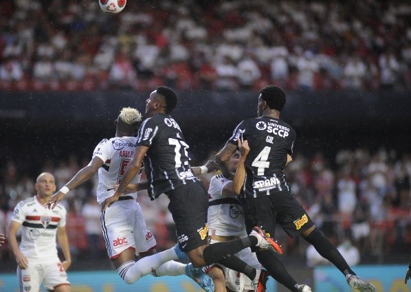 Foto: Alan Morici/AGIF – Com gol de Calleri ainda no primeiro minuto, o São Paulo levou a melhor no clássico