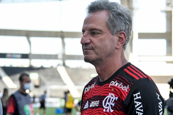 Foto: Thiago Ribeiro/AGIF – Rodolfo Landim foi apontado como principal culpado por crise no Flamengo