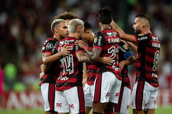 Foto: Thiago Ribeiro/AGIF – Flamengo venceu o Talleres na Argentina