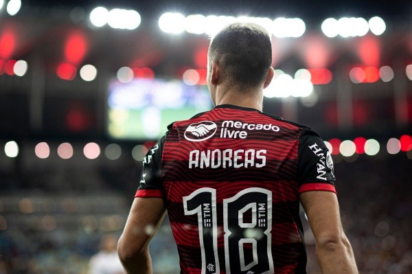 ( Foto: Jorge Rodrigues/AGIF) Andreas Pereira não deverá permanecer no Flamengo
