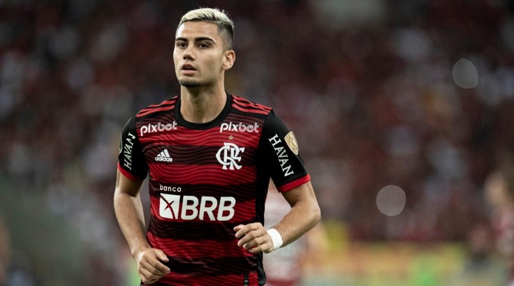 Andreas Pereira voltou ao radar do Palmeiras. Foto:Jorge Rodrigues/AGIF