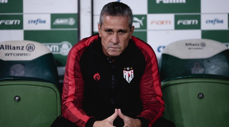 Jorginho debochou do técnico Abel Ferreira. Foto:     Ettore Chiereguini/AGIF