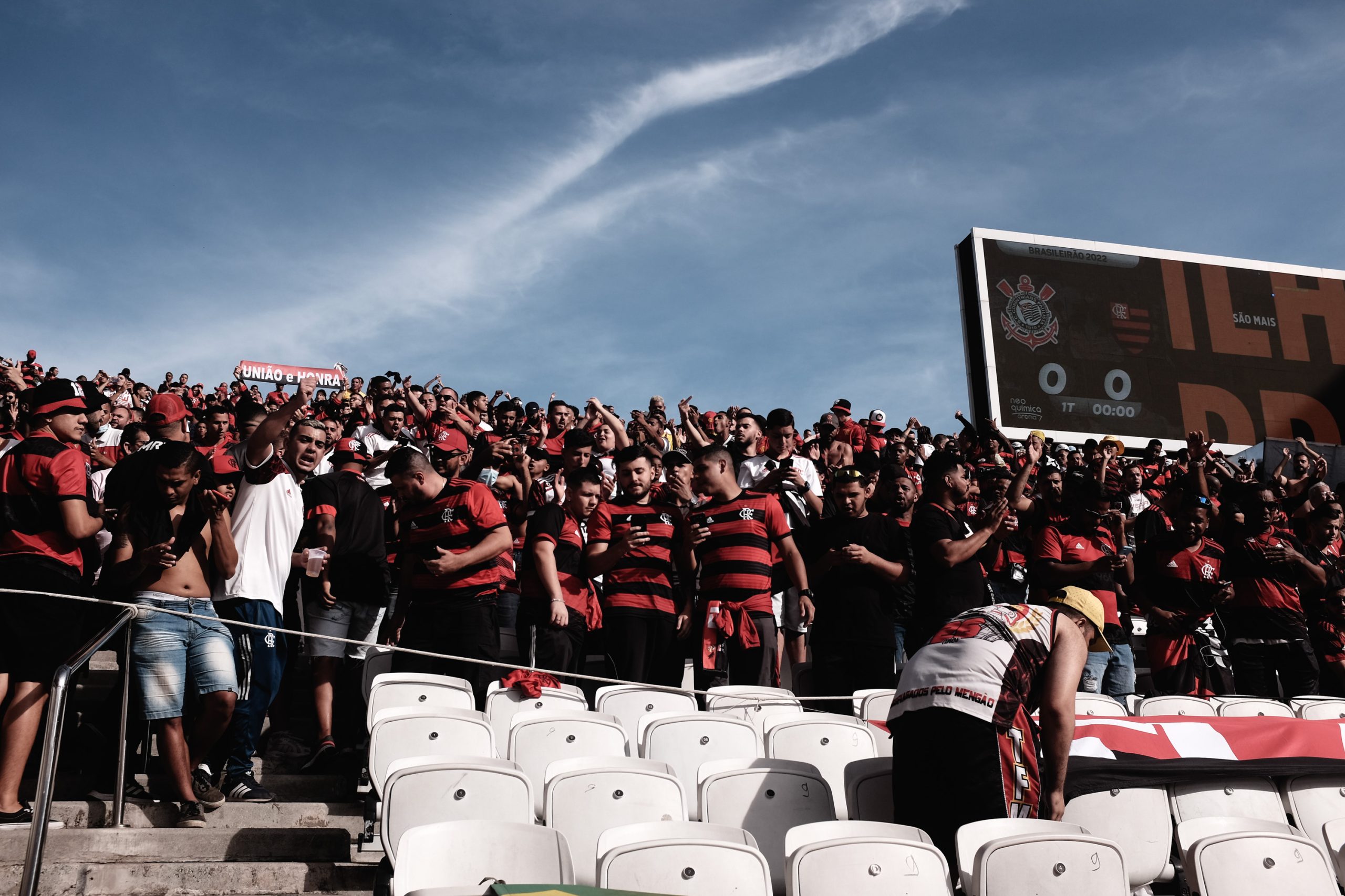 Agif/Ettore Chiereguini – Torcida do Flamengo deve comparecer em peso a Neo Química Arena