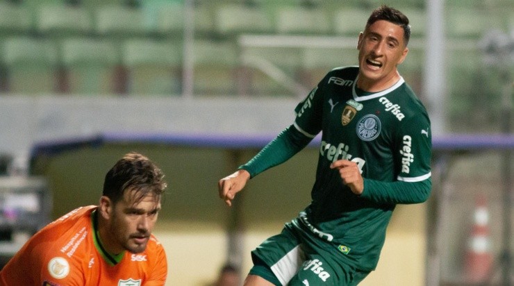 Torcida quer que Abel dê mais chance ao atacante Merentiel. Foto:Fernando Moreno/AGIF