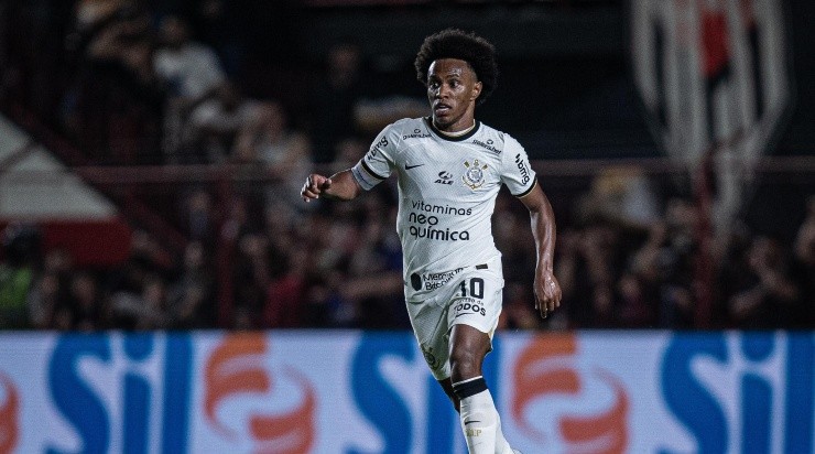 Atitude de Willian em abandonar o Corinthians não pegou bem no elenco do Corinthians. Foto:Heber Gomes/AGIF
