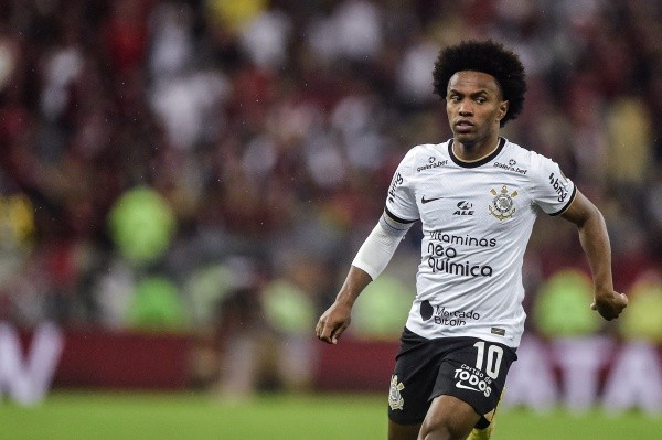 Foto: Thiago Ribeiro/AGIF – Jogo marcou o único gol de Willian na sua volta pelo Corinthians