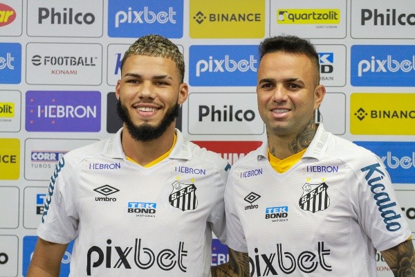 Agif/Fernanda Luz – Luan e Nathan causaram dúvida em parte da diretoria do Santos