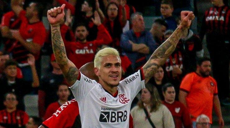 Foto: Gabriel Machado/AGIF - Pedro marcou um gol de placa.