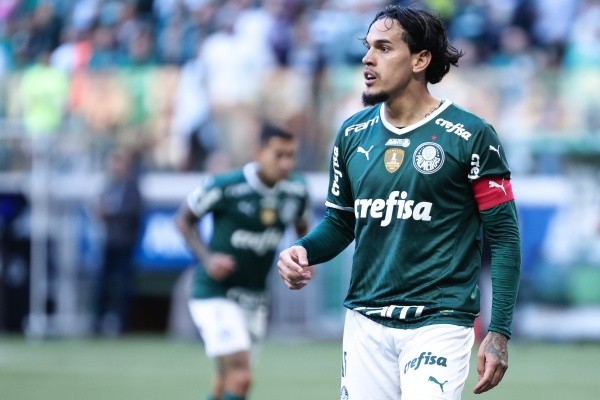 Foto: Ettore Chiereguini/AGIF – Gustavo Gómez está “pendurado” com dois cartões amarelos e pode desfalcar Palmeiras