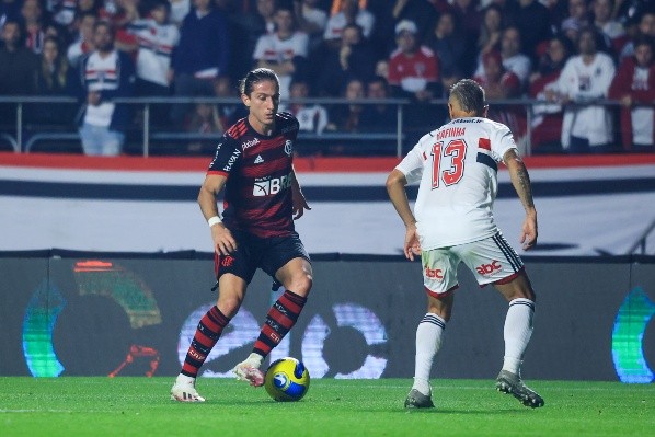 Agif/Marcello Zambrana – Com força total, até Filipe Luís deve ser escalado contra o Fluminense