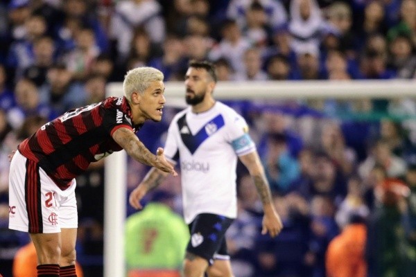 (Foto: Fotobairesarg/AGIF) Pedro se iguala a Gabigol e Zico com 11 gols em uma única edição da Libertadores