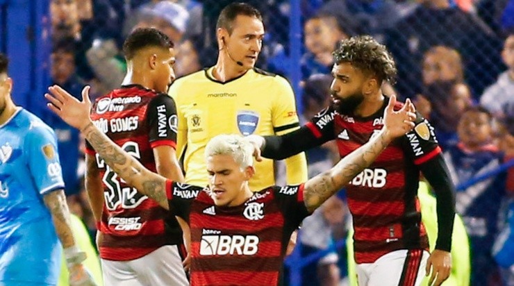 Foto: Fotobairesarg/AGIF - Gabigol deu duas assistências no jogo. 